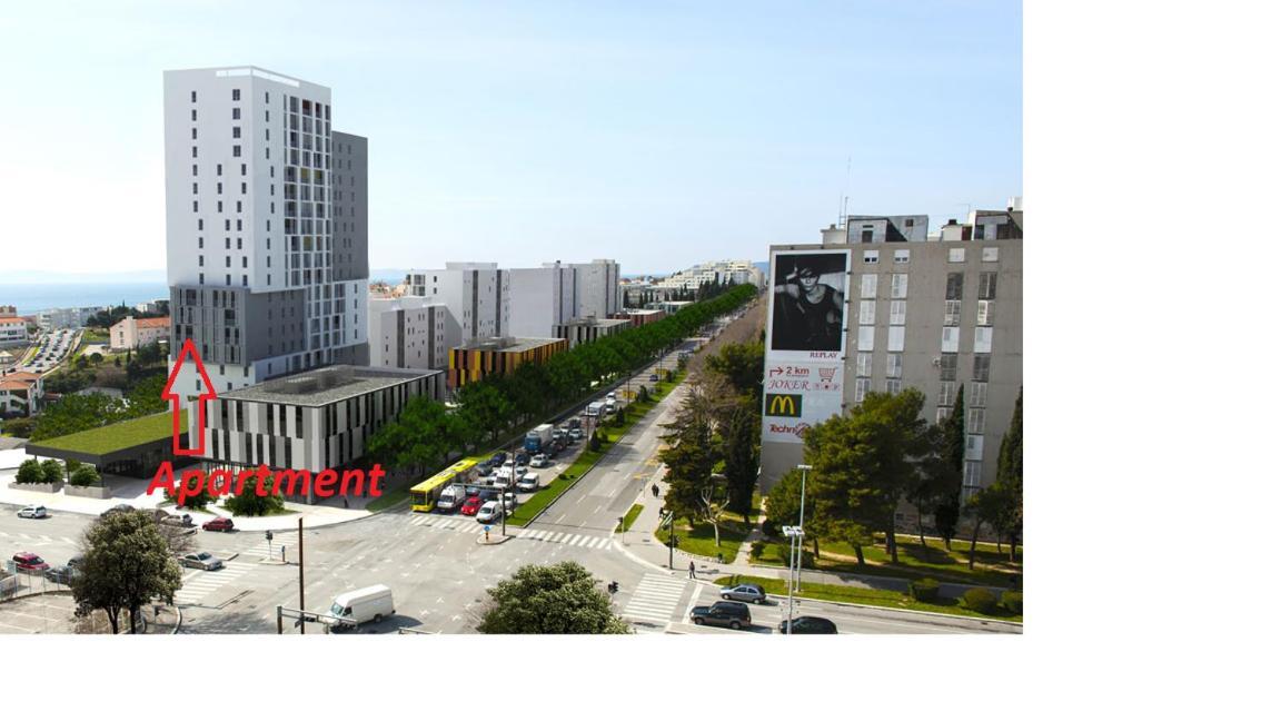 Luxury Apartment Azure Сплит Экстерьер фото